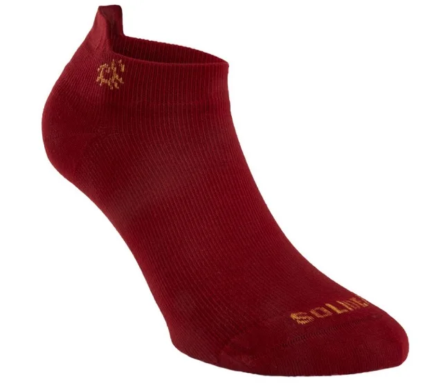 
rear protection unisex low-cut socks made of bamboo viscose yarn anatomic compression invisible linked toe 3 layer knit fabric 