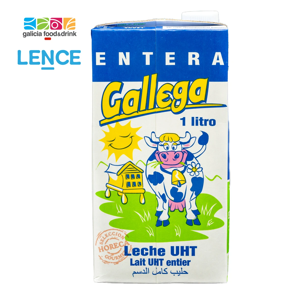 LECHE GALLEGA 1L   Whole, semi skimmed & skimmed Milk [Leche Rio] (1600208402056)