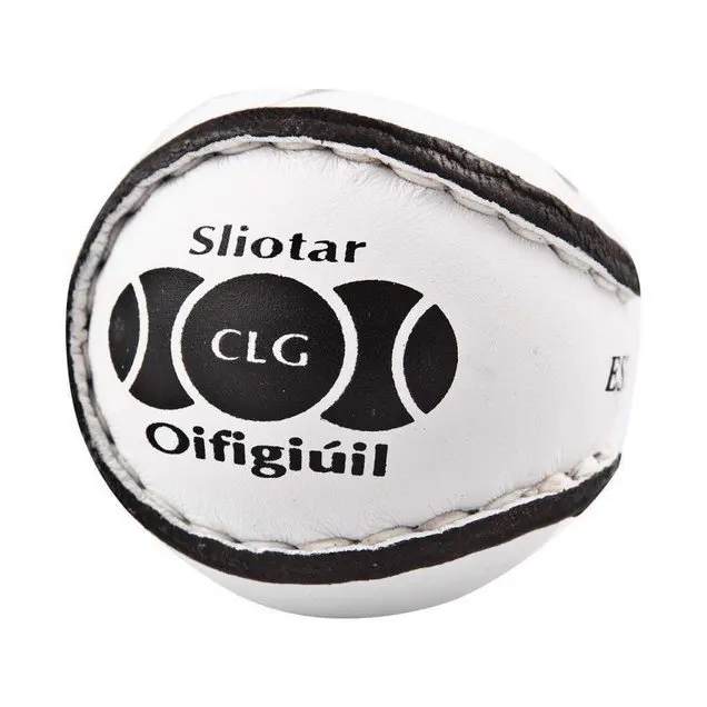 Yellow Sliotars Hurling Training Balls Official CLG Logo Sliothars GAA Gaelic