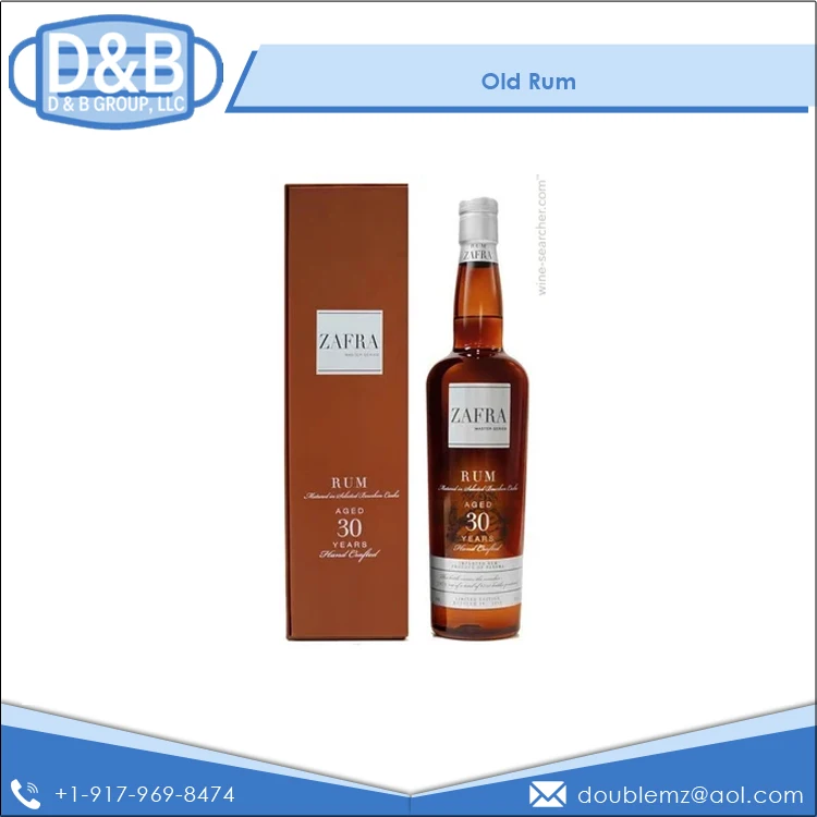 Premium Blend Delicious Taste High Quality Zafra Rum Master Series 30yr 80