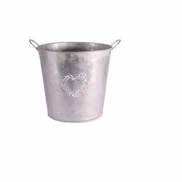  Оцинкованная экономичная винтажная Ведерко для дома и сада декоративная железная цветов с ручкой металлический цветочный горшок