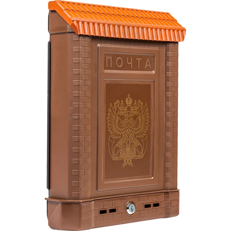 
High quality outdoor plastic post box with a lock, mailboxes for sale 