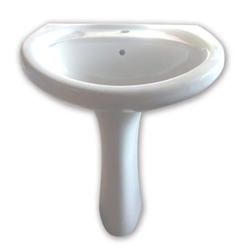 
WASH BASIN WITH PEDESTAL FOR AFRICA 22 X 16 wash basin with pedestal for Africa 22 x 16 cm wash basin 
