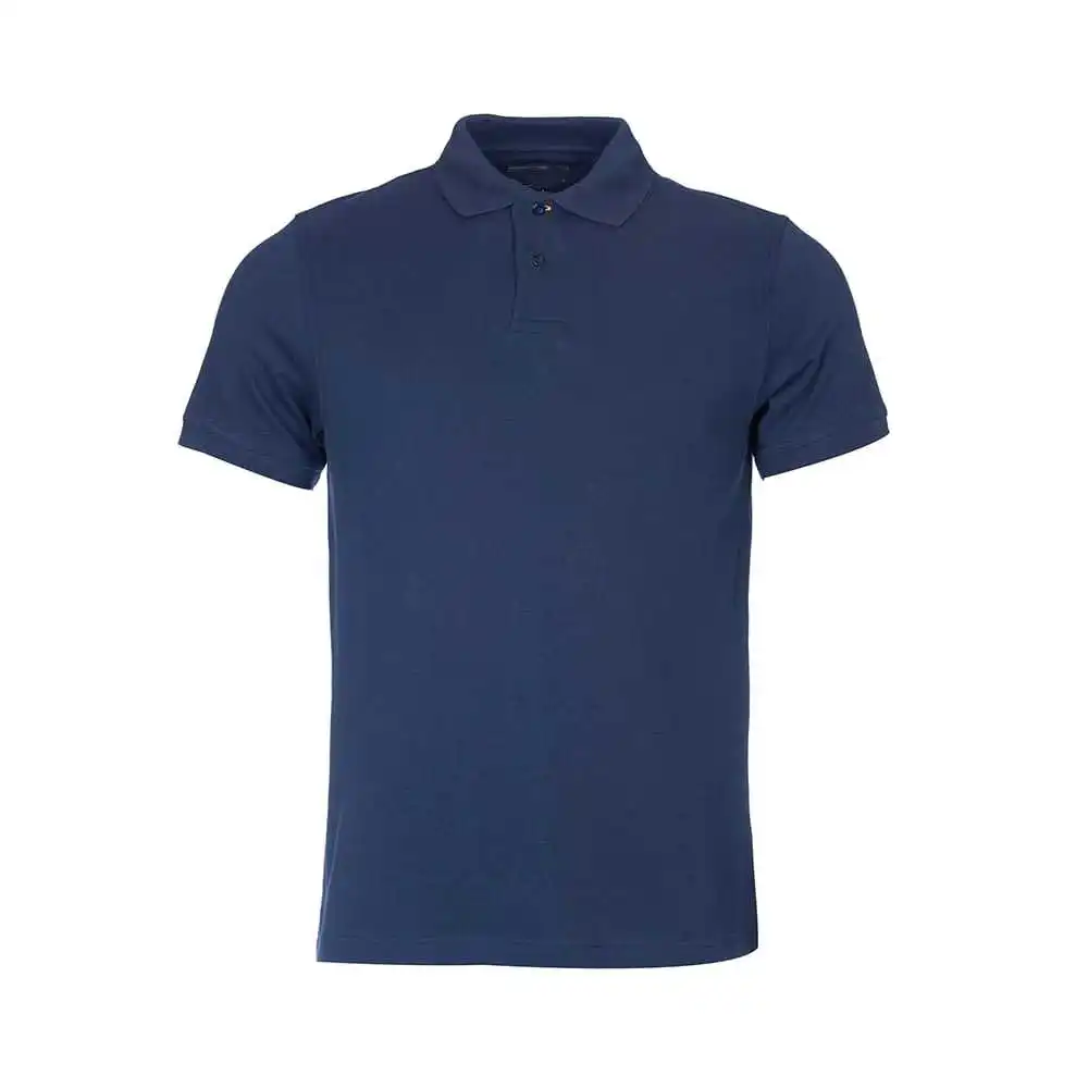  Деловая одежда рубашки поло Королевский синий цвет повседневные для гольфа с коротким рукавом