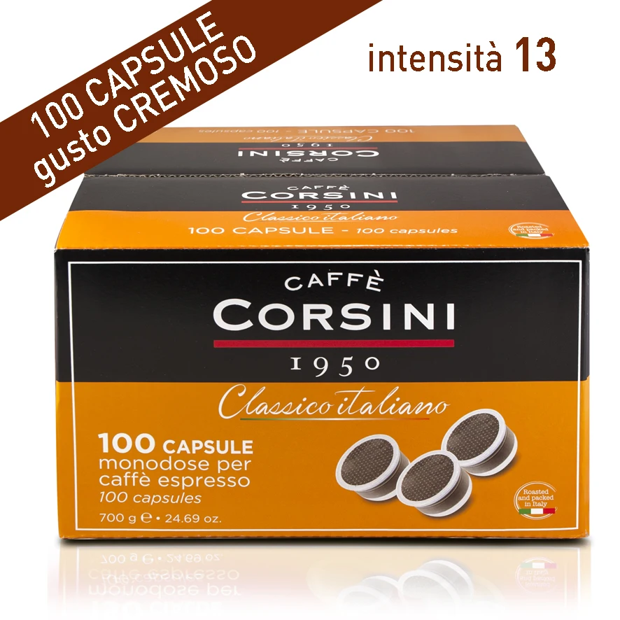 
Caffe Corsini Classico Italiano Lavazza Espresso Point Capsule - Creamy - 150 Capsule 