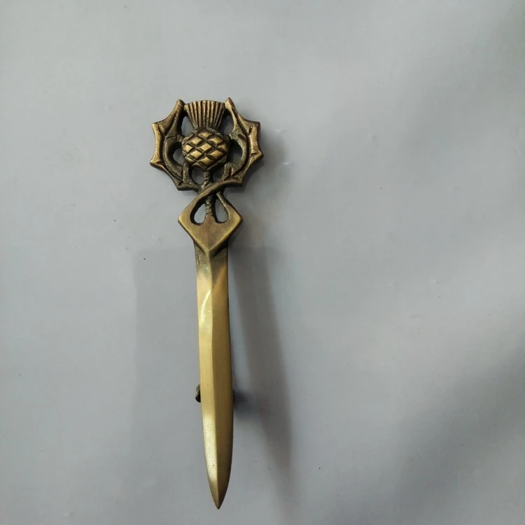 New Scottish Thistle Kilt Pins Various Design 4 inch Highland Kilt Pins Brooch Pins