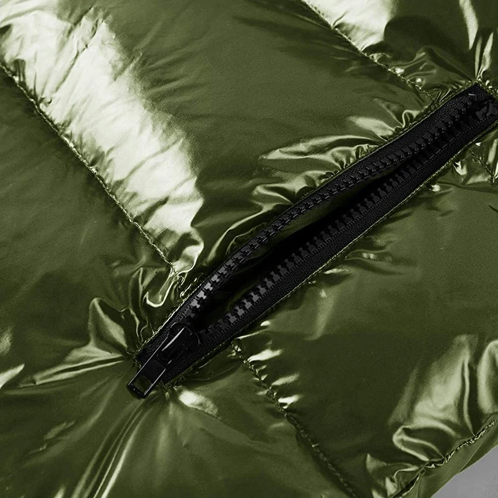 Men Winter Jacket Keep Warm Windproof Waterproof Plus Size Jacket Down Look Puffer Man Winter Jacket