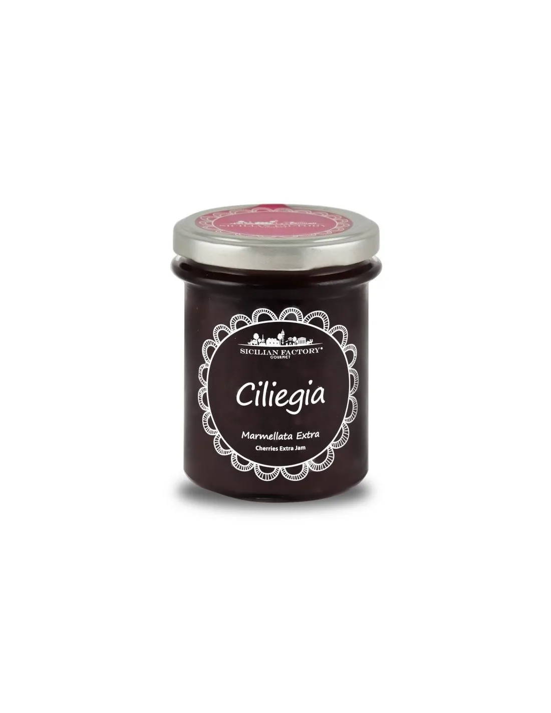 Best Product Healthy Food Sweet Smooth Flavour Fruit Jam Jelly Preserved Cherry Sicilian Extra Jam Ideal with Cheese