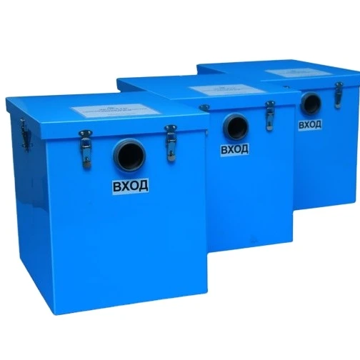 Полипропиленовая смазочная ловушка 620*470*420 мм OV 1,0-70 для очистки сточных вод кафе