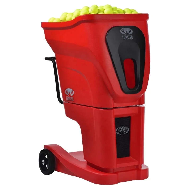 
ORIGINAL STOCK FOR NEW Lobster Phenom 2 Club Mains Tennis Ball Machine 