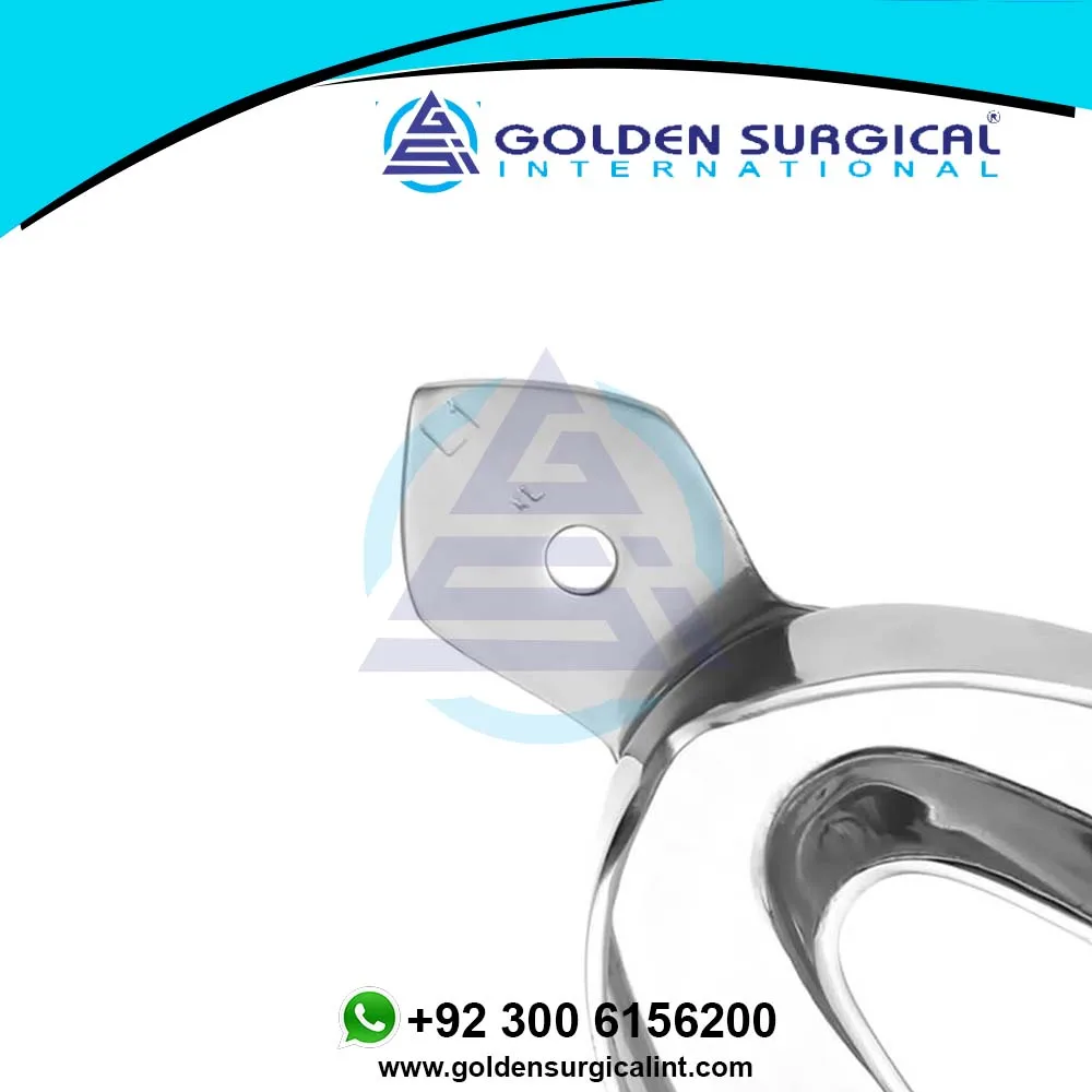  Большой оттискной лоток нижний твердый | Твердые полные оттискные лотки для зубных протезов Инструменты стоматологической ортодонтической клиники