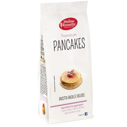 
Mix for natural pancakes - quick and easy, made in Italy 