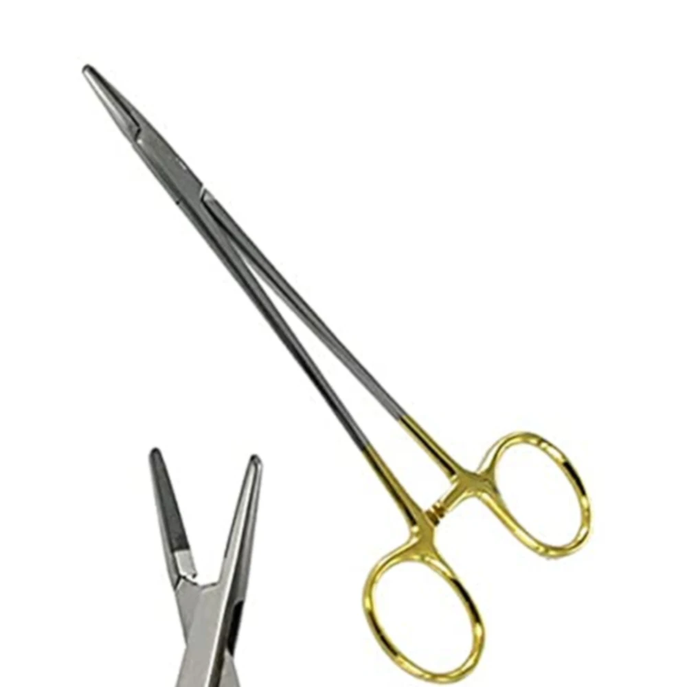 Best Quality Derf Needle Holder Stainless Steel Surgical Instruments 12.0 cm Best Quality Needle Holding Forceps