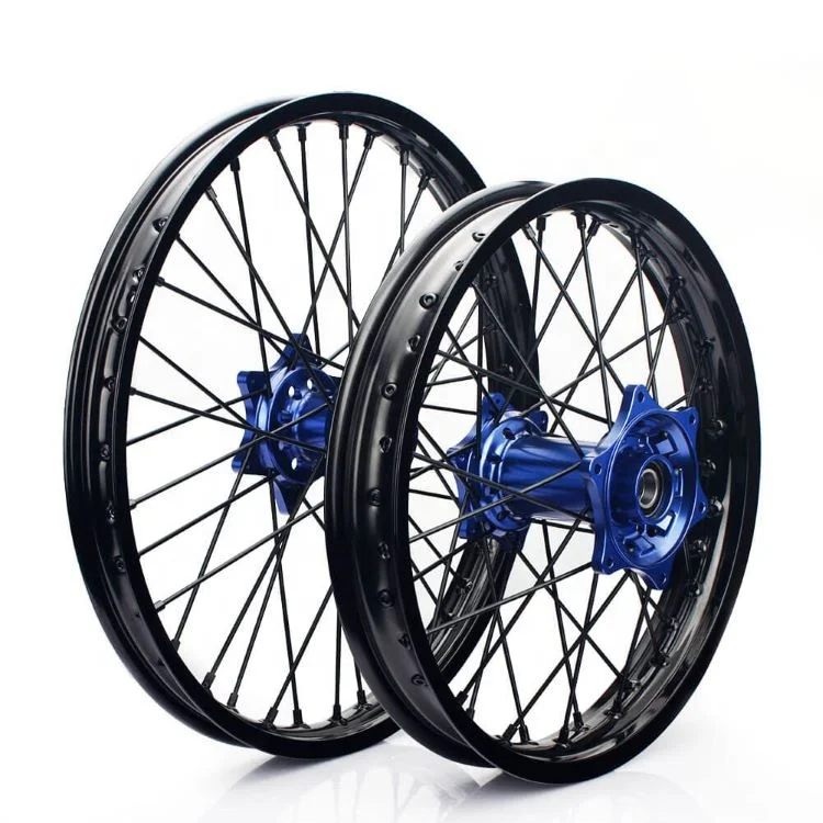 
Supermoto wheels 16 17 Inch spoke wheel for Honda Kawasaki KTM Yamaha dirt bike wheels 