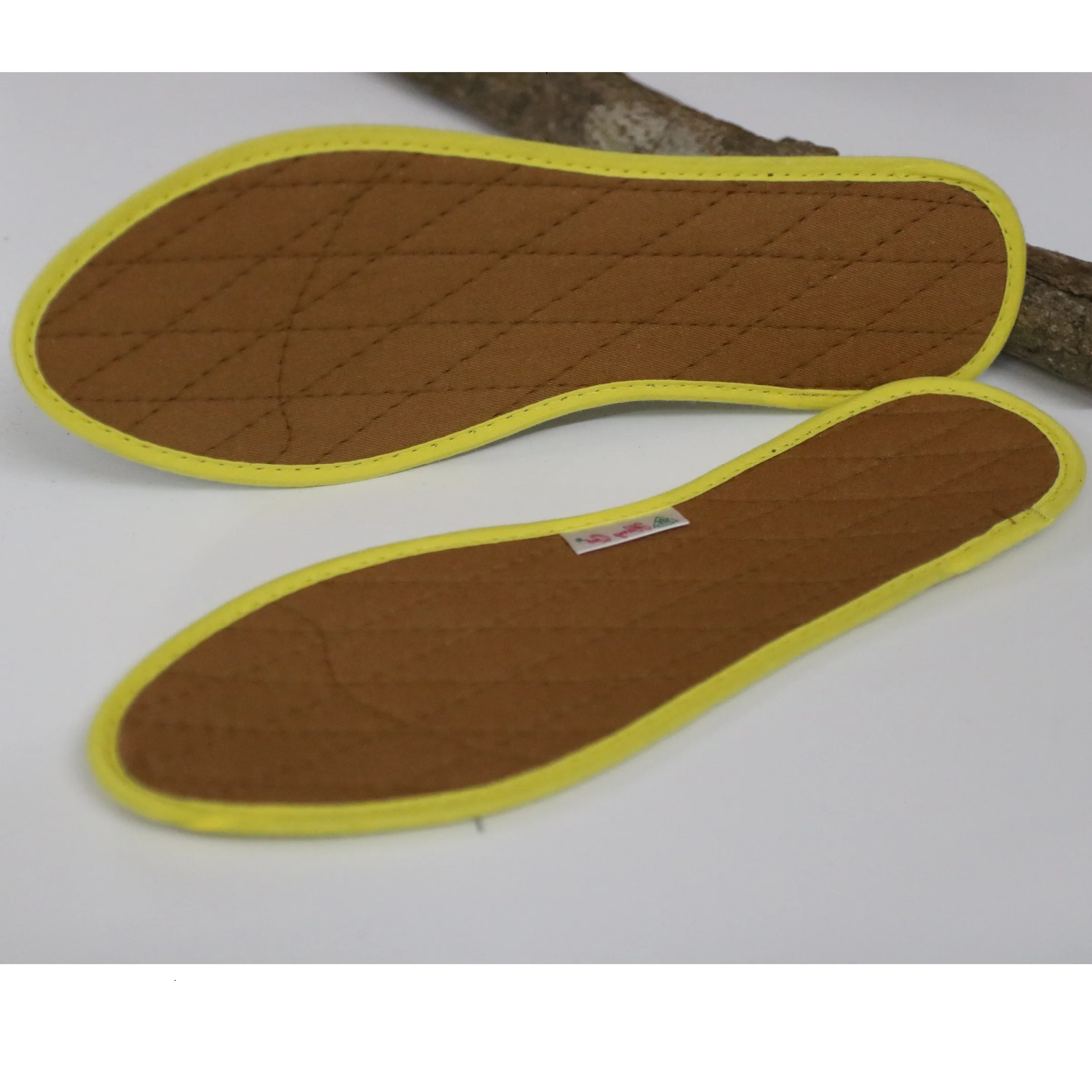 Vietnam Insoles - Natural Cinnamon Super Breathable and Absorbent Shoe Insoles Smell for Foot