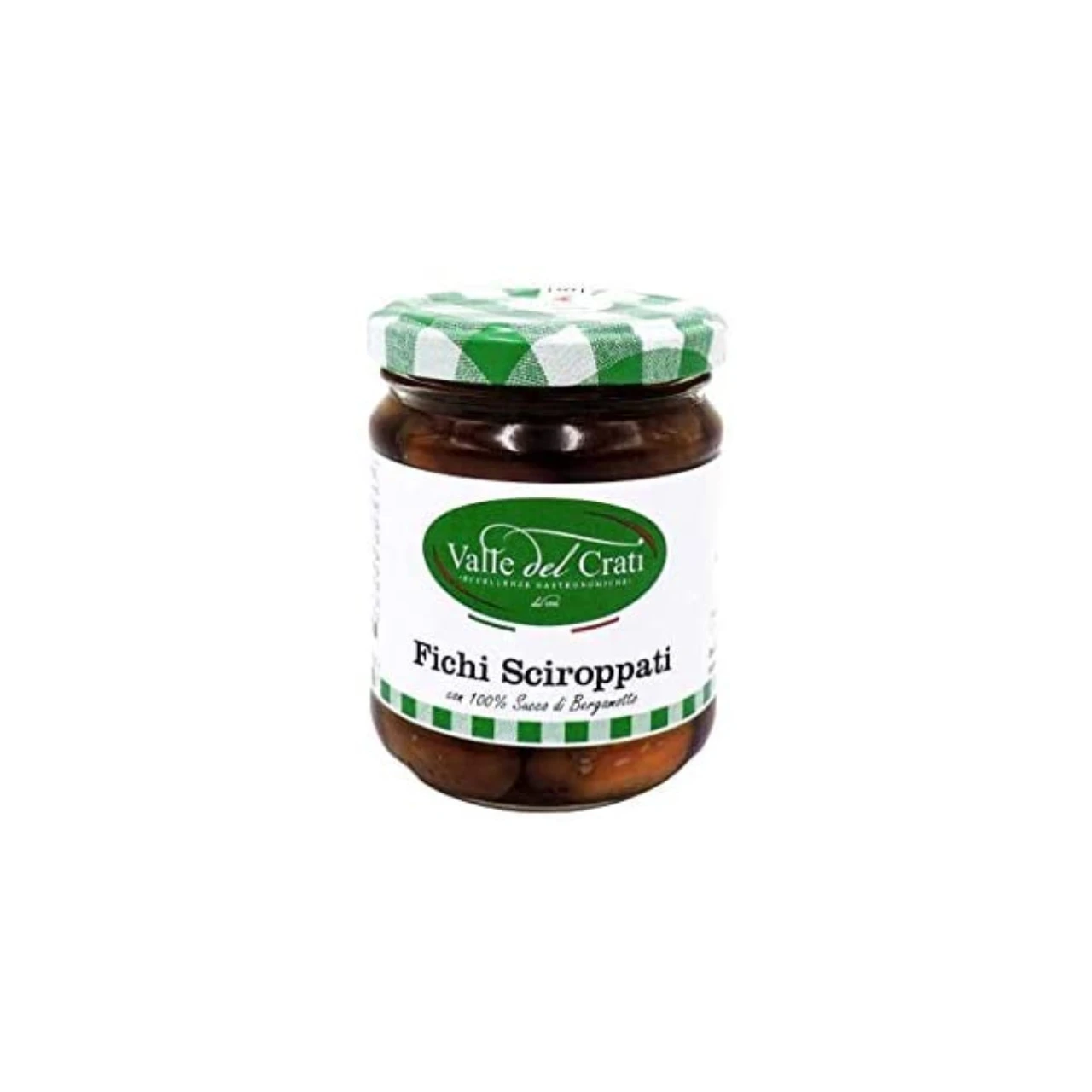 100% Italian Figs in Bergamot Syrup | Dried Figs Dipped in Calabrian Bergamot Syrup | Jar 230 gr| a pleasure to enjoy