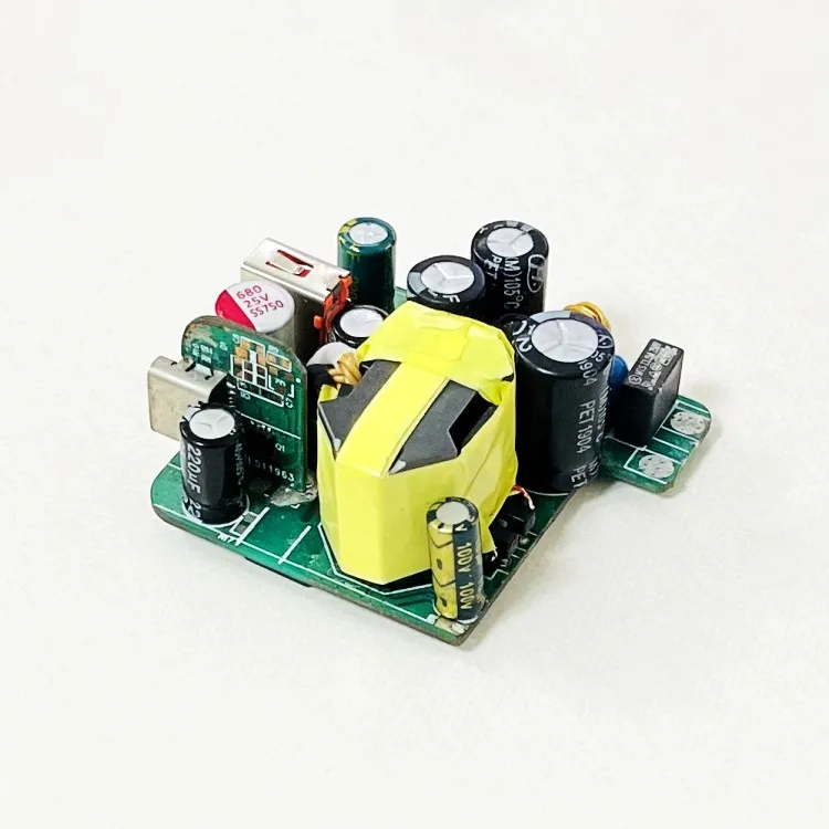 Высококачественный индивидуальный 5 в 9 в 12 В 15 В 1,5 А 2 а 2,5 А 3 а зарядное устройство с двумя портами Usb C адаптер питания переменного тока печатная плата