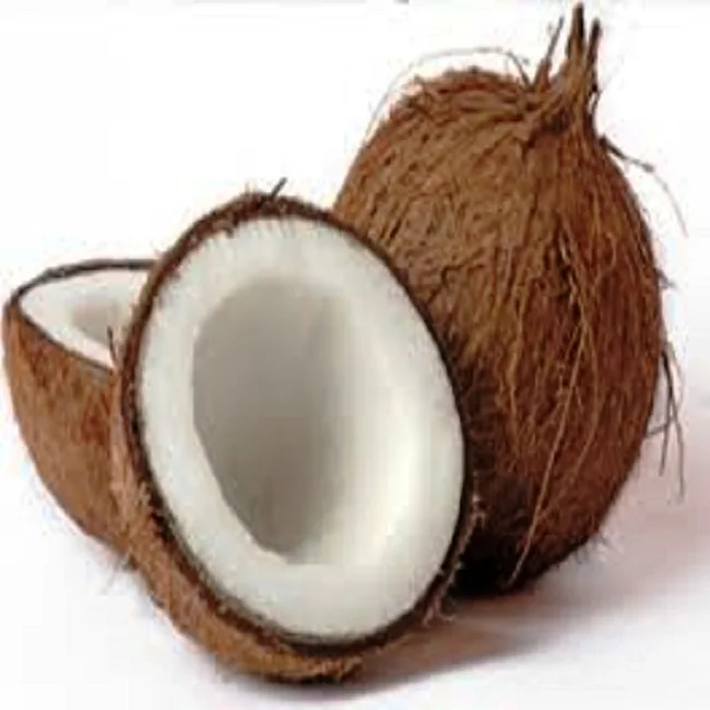 
semi husked coconut 