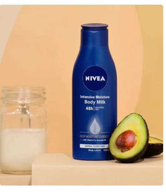 High Quality Nivea Intensive Moisture Extra Repair Body Milk 400ml x 12 Bottle