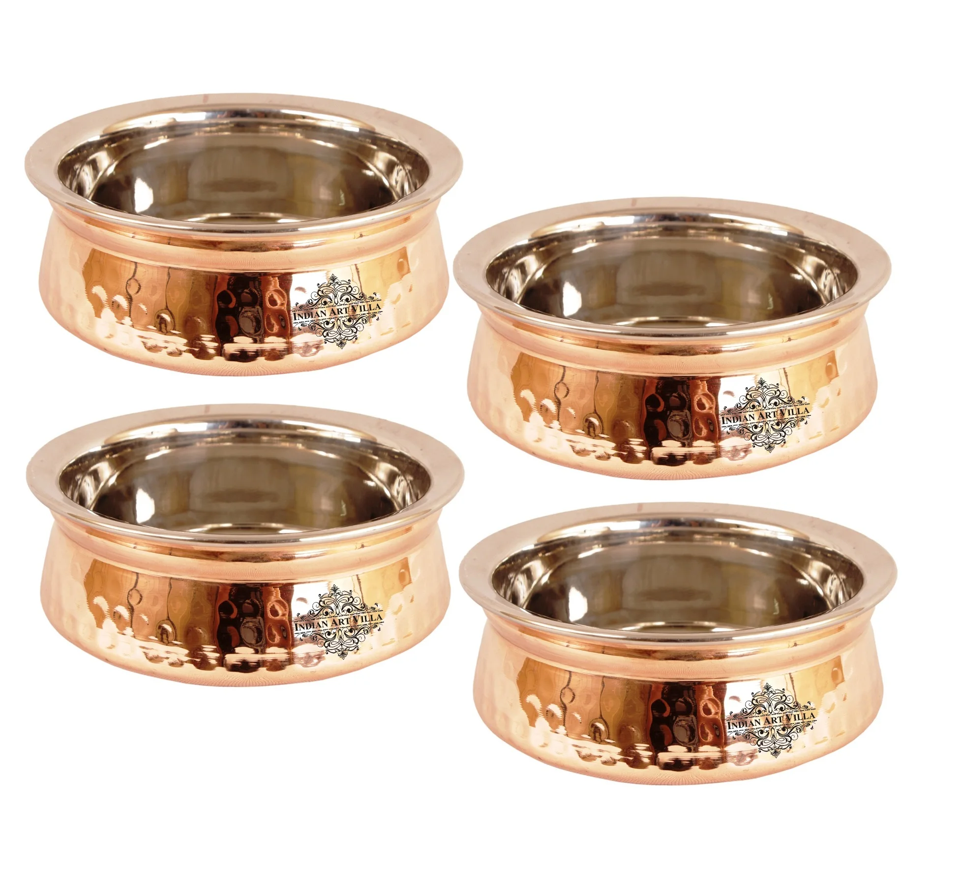 High Quality Steel Copper Handi For Serving At Wholesale Price Best Quality Cookware Supplier & Manufacturer Volume-500 Ml