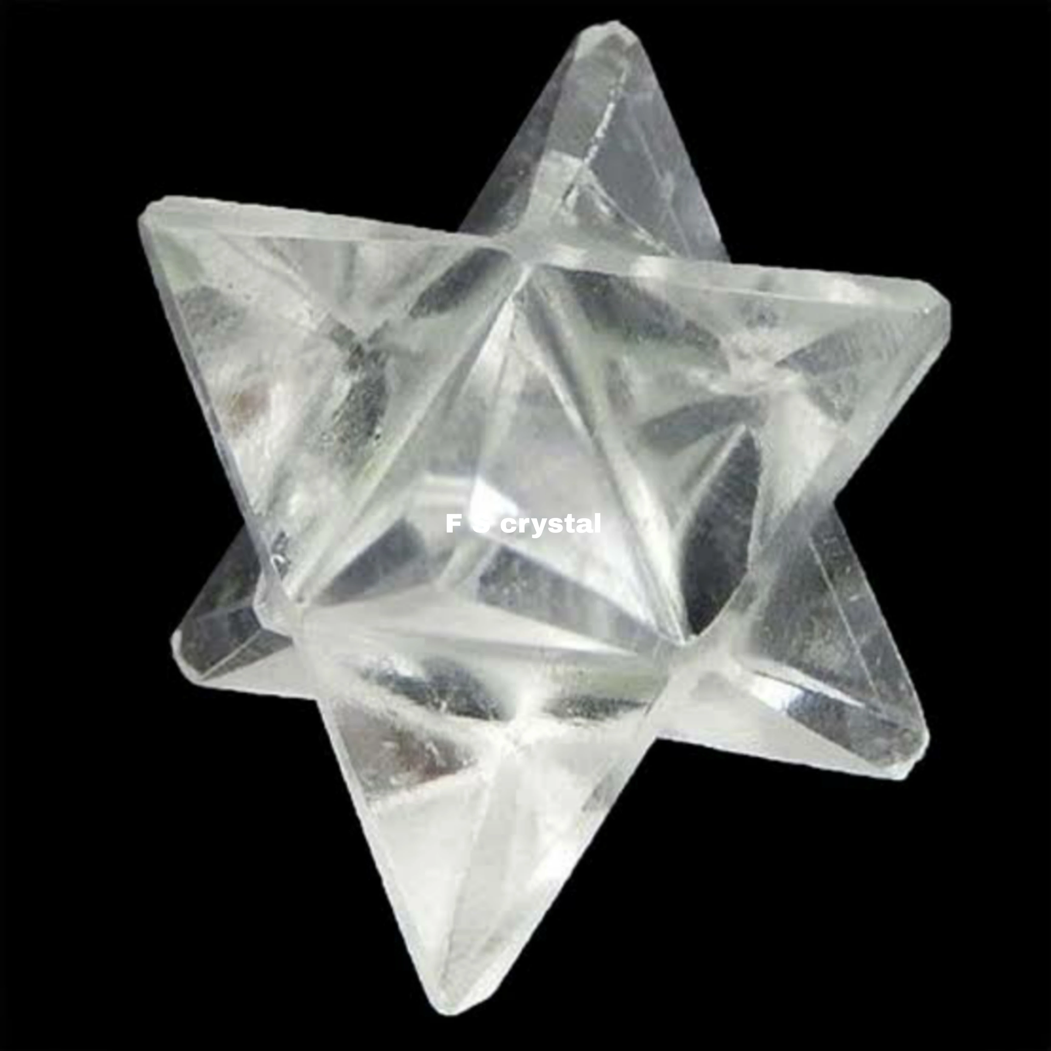 Хорошее качество прозрачный кварц Merkaba Star оптовая продажа лучшее купить у F S CRYSTAL