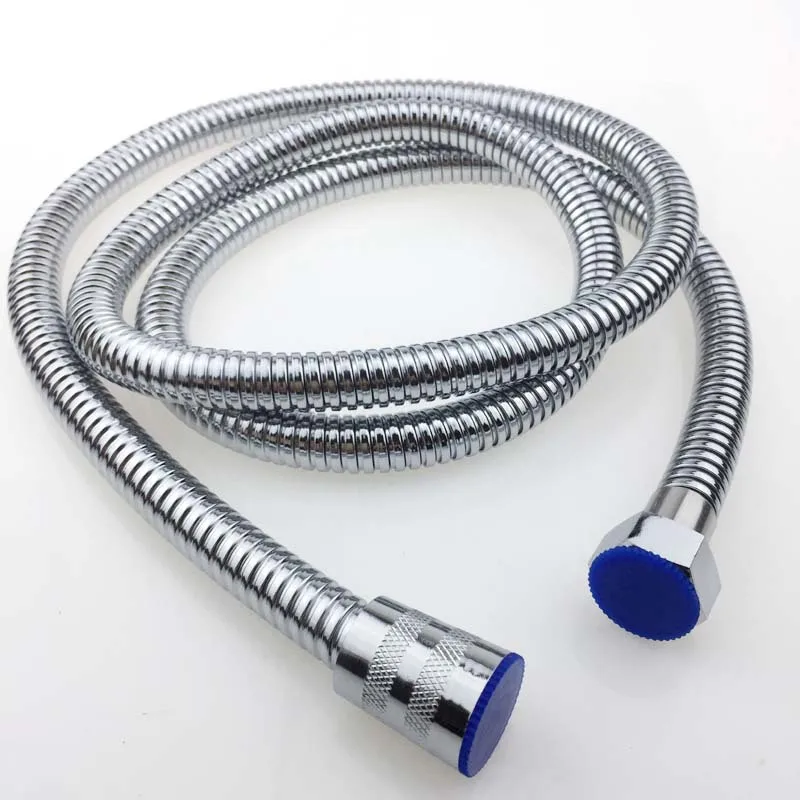 
Wholesale Stainless steel 201 pipe shower hose Electroplating encryption tube 70-75g plastic cover high quality 