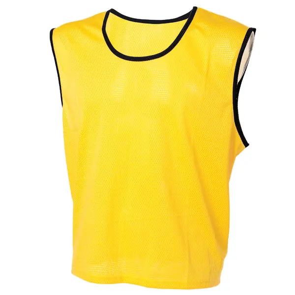 High Quality cheap price of soccer vest training mesh bibs