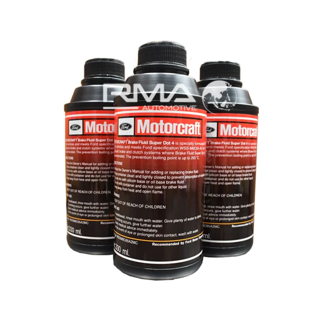 Motorcraft Automotive Car Oils Fluids Brake Fluids Lubricant WSSM6C65A2MC Super DOT 4 For Ford WSS-M6C65-A2