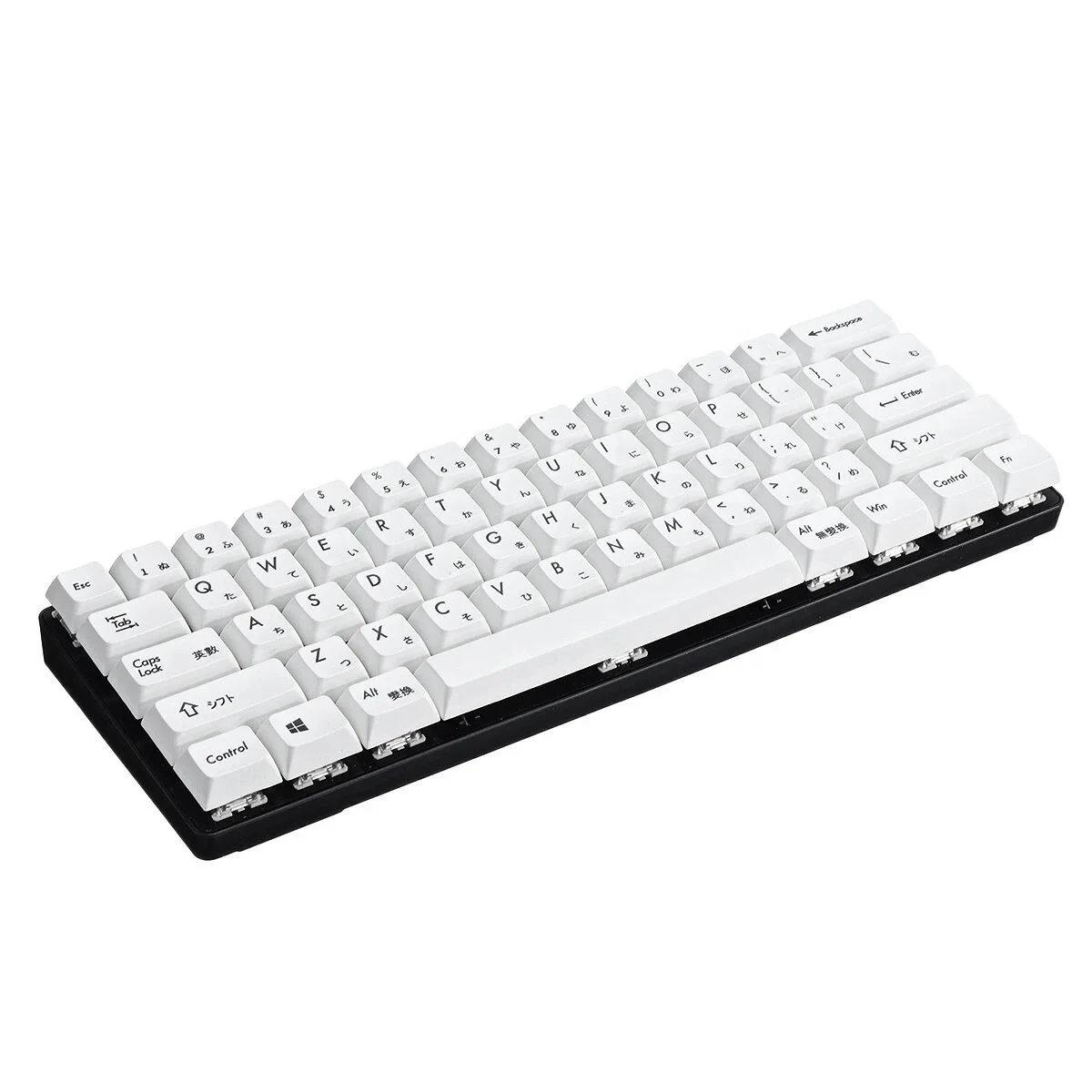 Оптовая продажа с завода колпачки для механической клавиатуры Cherry Profile Pbt сублимационными клавишами Набор японских колпачков