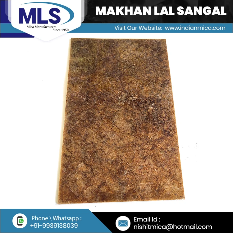 
Premium Good Quality Heat Resistant Made Mica Sheets Indian Supplier 