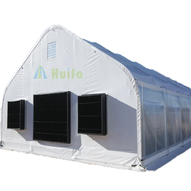 Medical Plant Growing Fully Auto Blackout Shading Polycarbonate Greenhouse