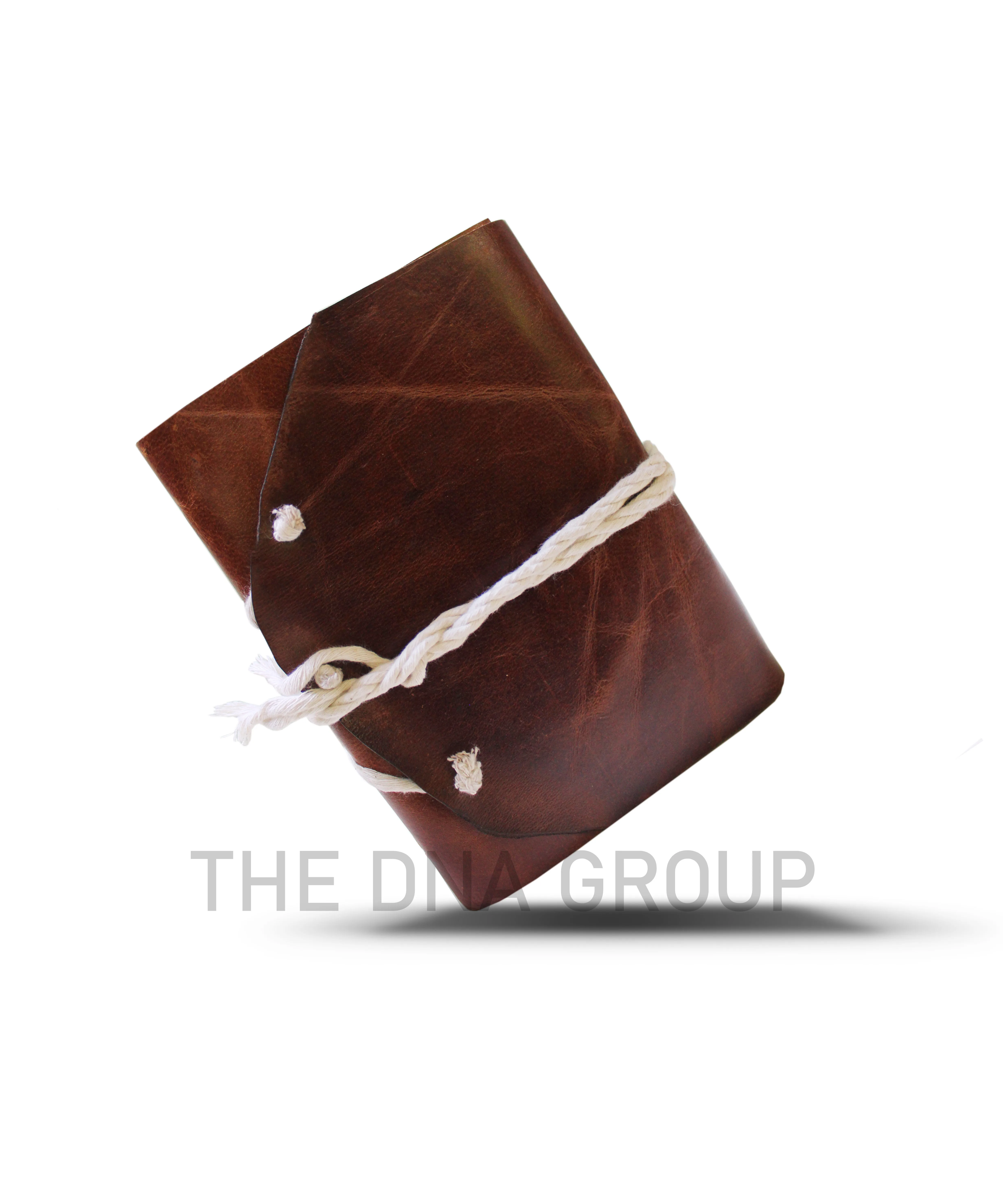 Indian Handmade Brown Soft Genuine Leather Journal Blank 200 Paper Pages 7x5 With Tribal Closing Diary for travel