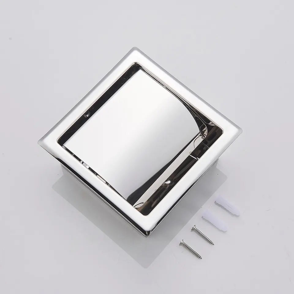 Bathroom Paper Holder Wall Mounted Matte Black/Chrome Toilet tissue  Towel Paper Rack Roll Paper Box Bathroom Accessories