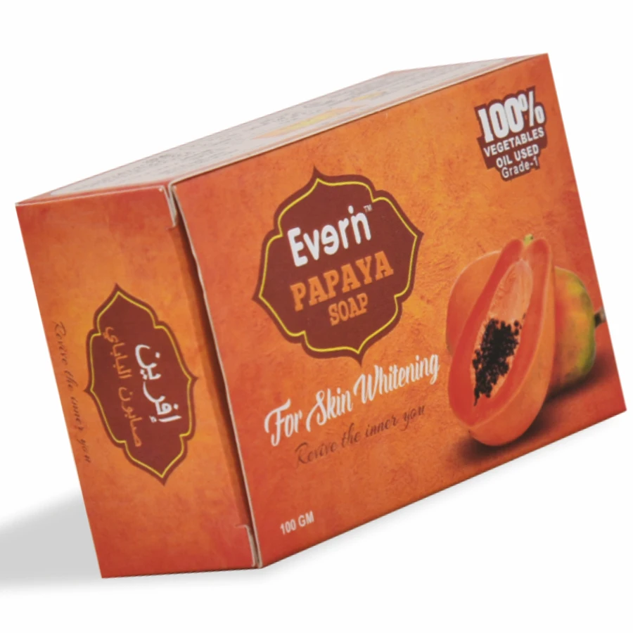 Органическое натуральное антиотбеливающее банное мыло туалетное папайя