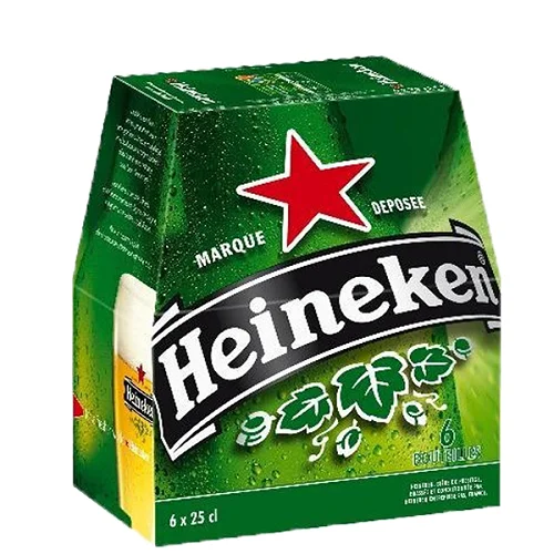 Пивная бутылка Heineken Lager 24x330 мл/Alibaba Оригинальное голландское