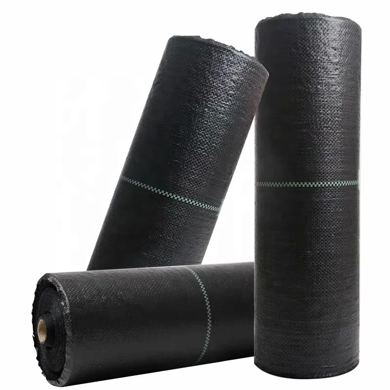 Полипропиленовый тканый барьер для сорняков, Ландшафтная ткань, коврик для сорняков, сельскохозяйственный напольный чехол, геотекстильная ткань