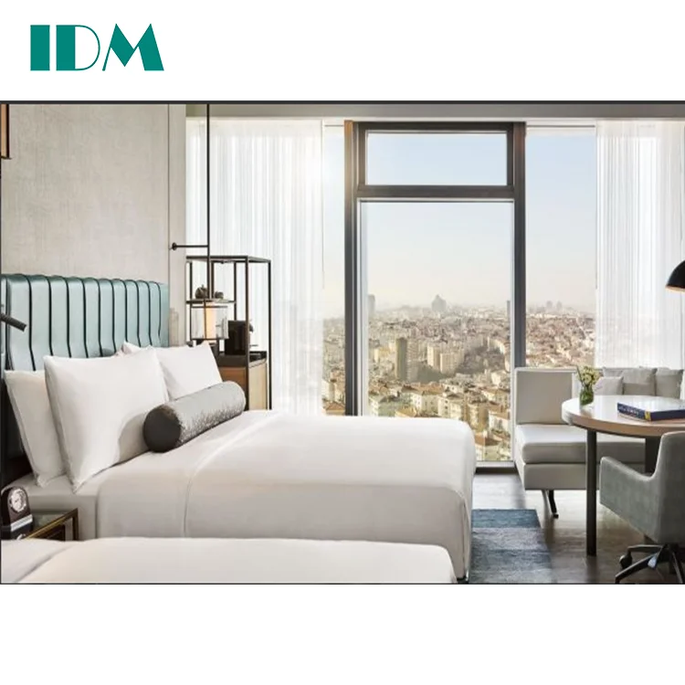 IDM-A39 Professional Design Custom Modern 5 Star Hotel Bed Room Furniture Bedroom Set
