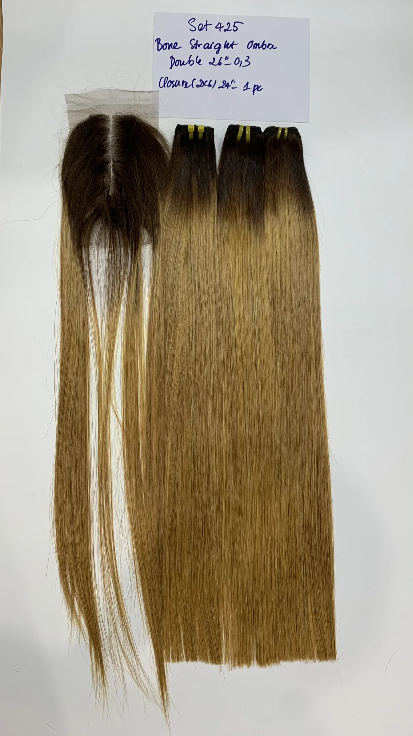 Plan color ombre супер двойные человеческие волосы прямые 12 дюймов no tang nit лучшее качество 100% натуральные от Livihair Vietnam