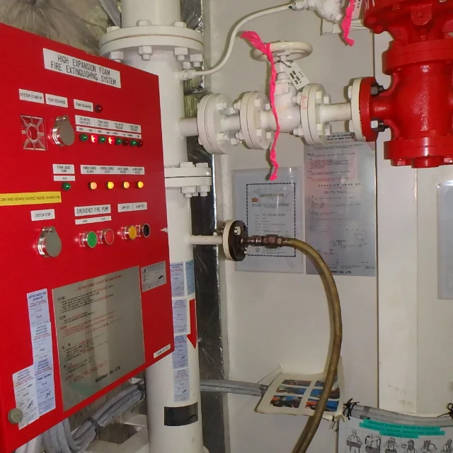 
Fixed Fire Extinguishing Foam System for Marine Vessel 