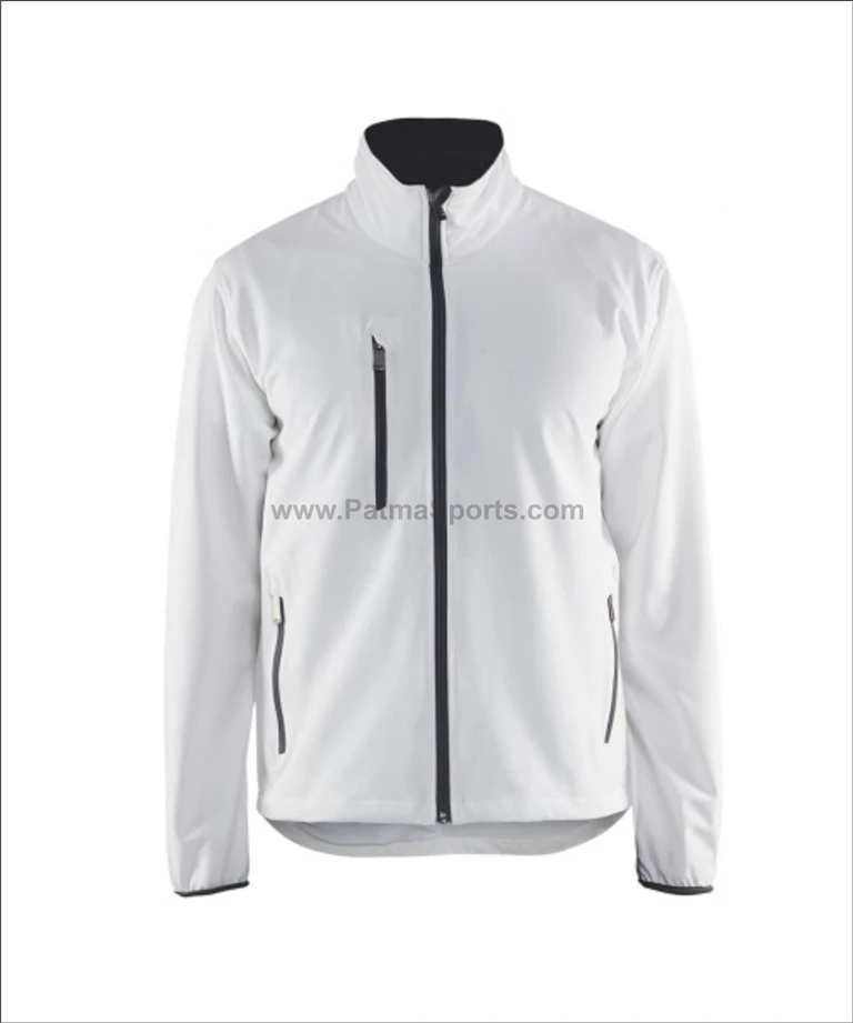 Trending Best Selling Softshell Jacket with my Custom Embroidery / Printed Logo Embroidery Chenille Tackle Twill Puff Print