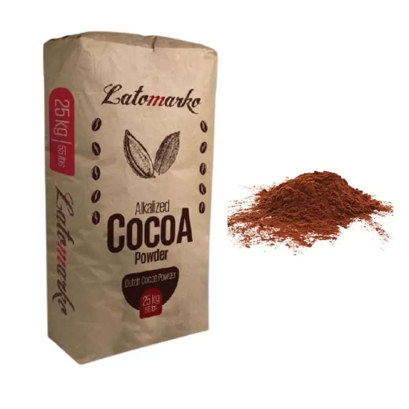 raw cacao powder brands Turkish Cocoa Powder Dark Brown Alkalized Cocoa Powder Fat 10-12%