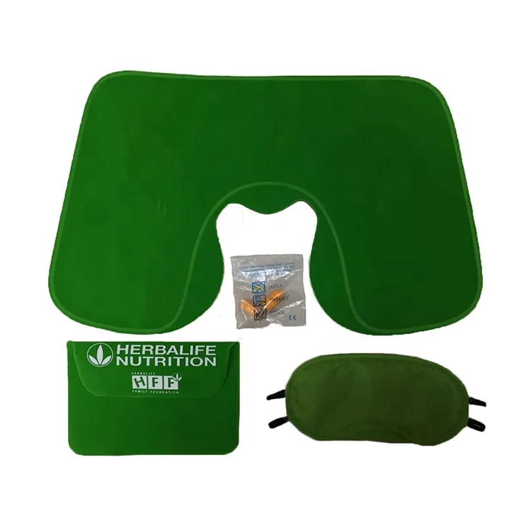 Cheap 3 In 1 Office Airline Overnight Comfort Travel Sleeping Kit