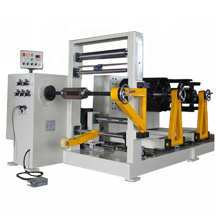 Дешевая простая двухслойная медная ленточная машина для намотки фольги