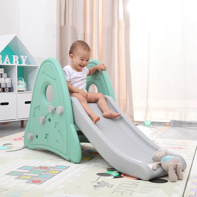 ABST New Cute Hot Sell Baby Kindergarten Indoor Playground Slide And Swing Toy