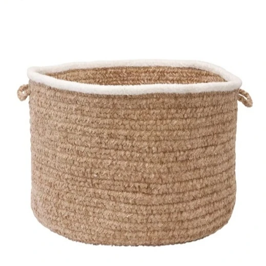 Wholesale Good Quality Handmade Eco Friendly Holiday Custom Made Wicker Picnic Fruit Storage Braided Jute Basket