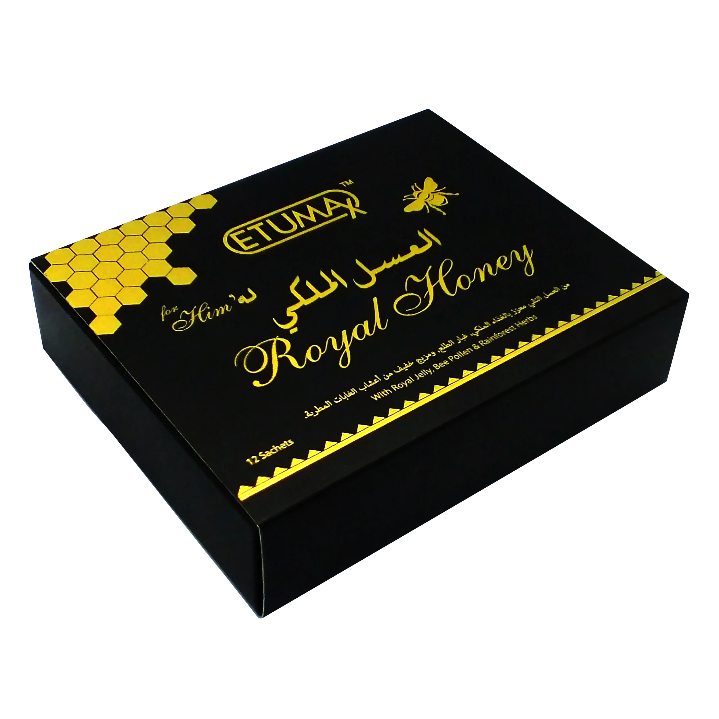 Low MOQ Honey Sachets Enhances Nutrient Absorption and Metabolism Improve Men Performance Wholesale Honey