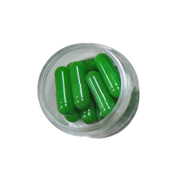
Veggie Empty Capsules Light green clear 