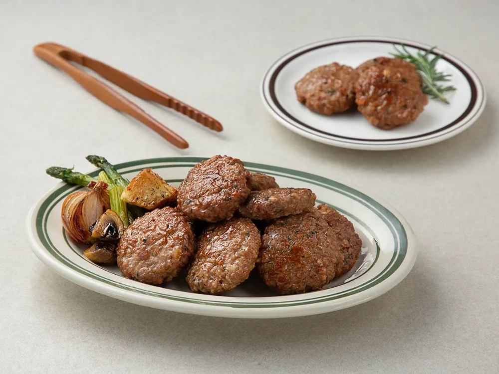  Корейская халяльная еда мясовый мяч без мяса блюда для веганов закуска мясо на основе растений из