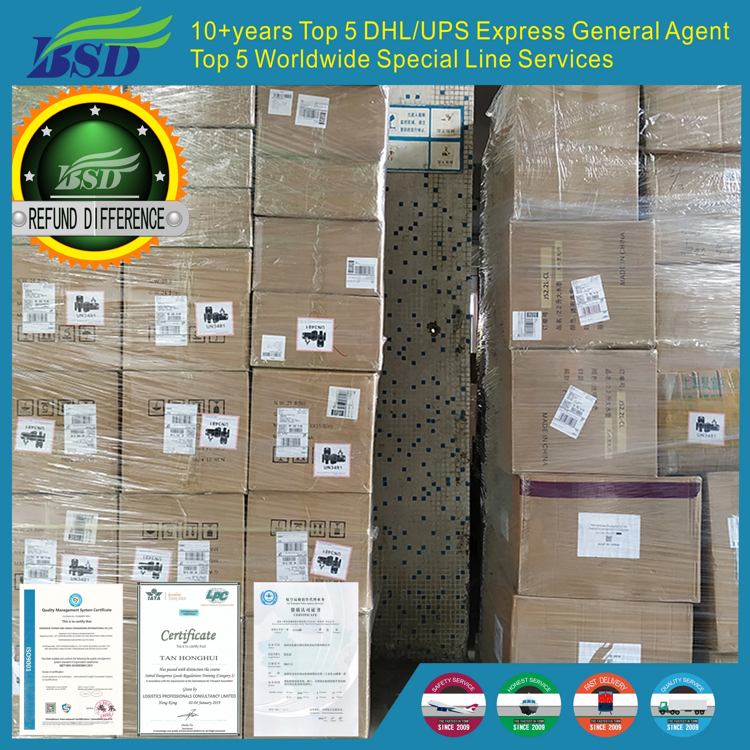 Tuowei-Bsd Sea Freight Freight Forwarder China To Saudi Arabia ksa Qatar Kuwait uae shipping agent