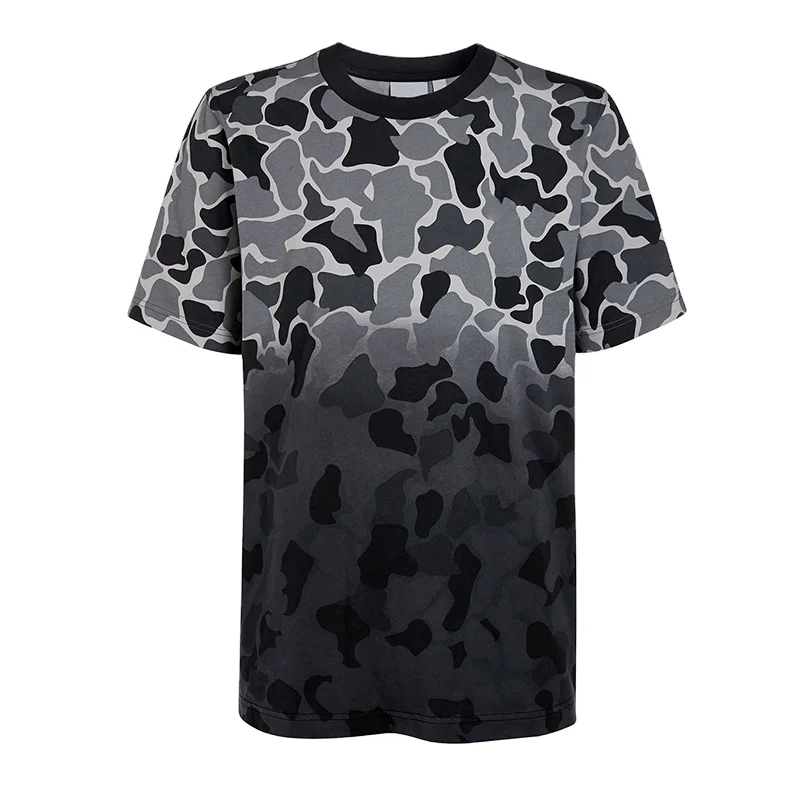  Новая летняя камуфляжная футболка с коротким рукавом для мужчин